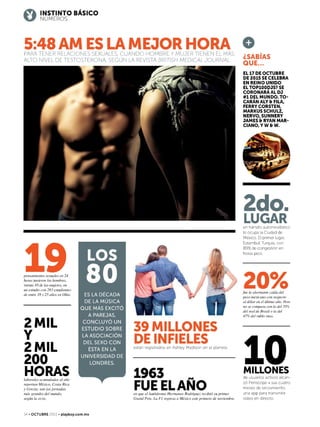 Playboy Mexico - octubre 2015