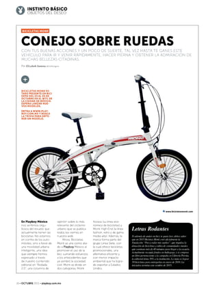 Playboy Mexico - octubre 2015