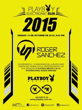 Playboy Mexico - octubre 2015