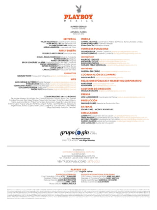 Playboy Mexico - octubre 2015