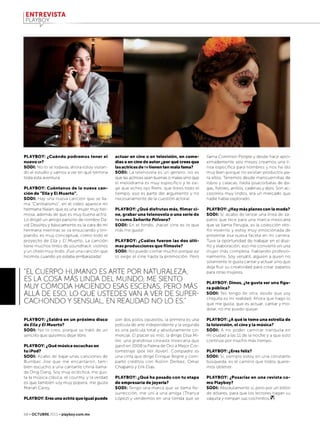 Playboy Mexico - octubre 2015