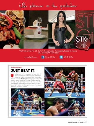 Playboy Mexico - octubre 2015