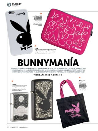 Playboy Mexico - octubre 2015