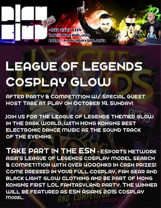 League of Legends Cosplay Glow