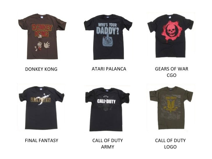 picture Playeras Con El Logo De Compañias De Videojuegos playeras videojuegos