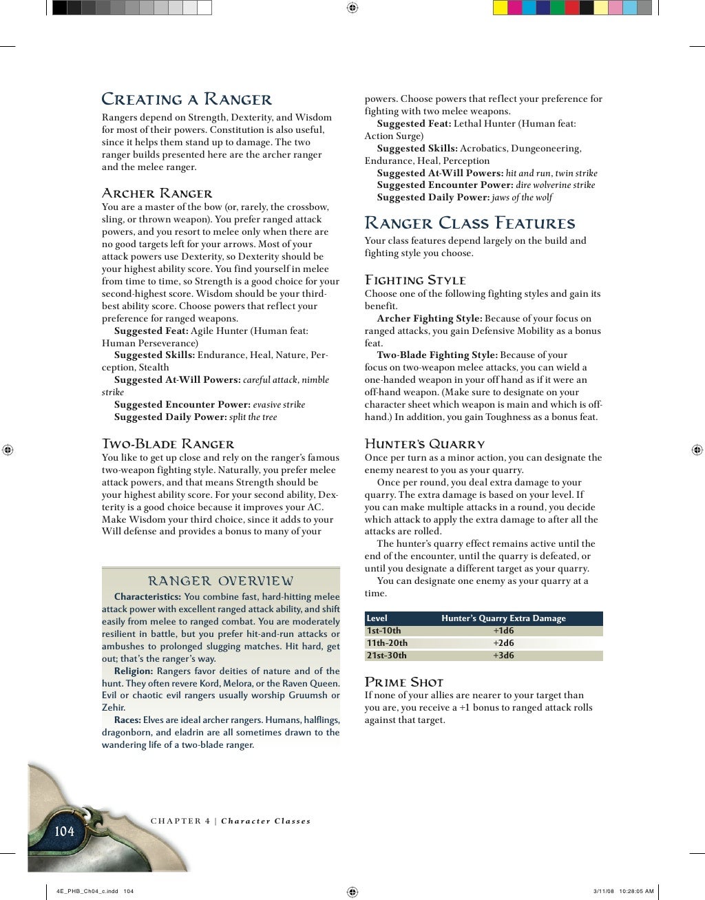 Players Handbook