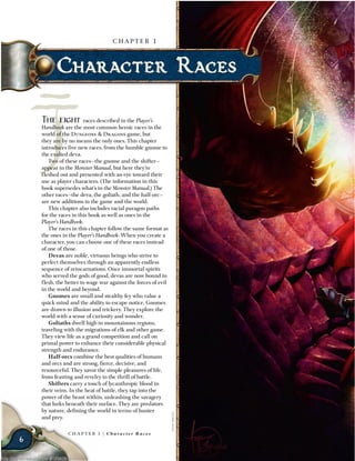 Exalted Races Players Handbook 2 | PDF