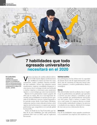 120 PLAYERS OF LIFE
FEBRERO 2018
 