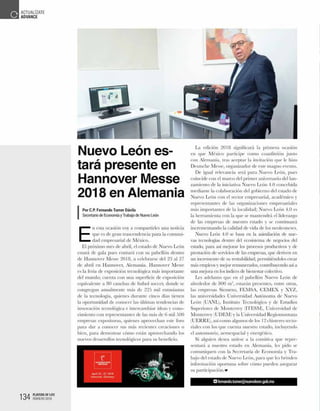 134 PLAYERS OF LIFE
FEBRERO 2018
 