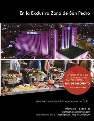 9PLAYERS OF LIFE
FEBRERO 2018
 