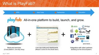 Say hello to the new PlayFab! | PPTX