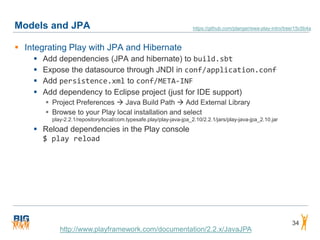 Play Framework: The Basics | PDF