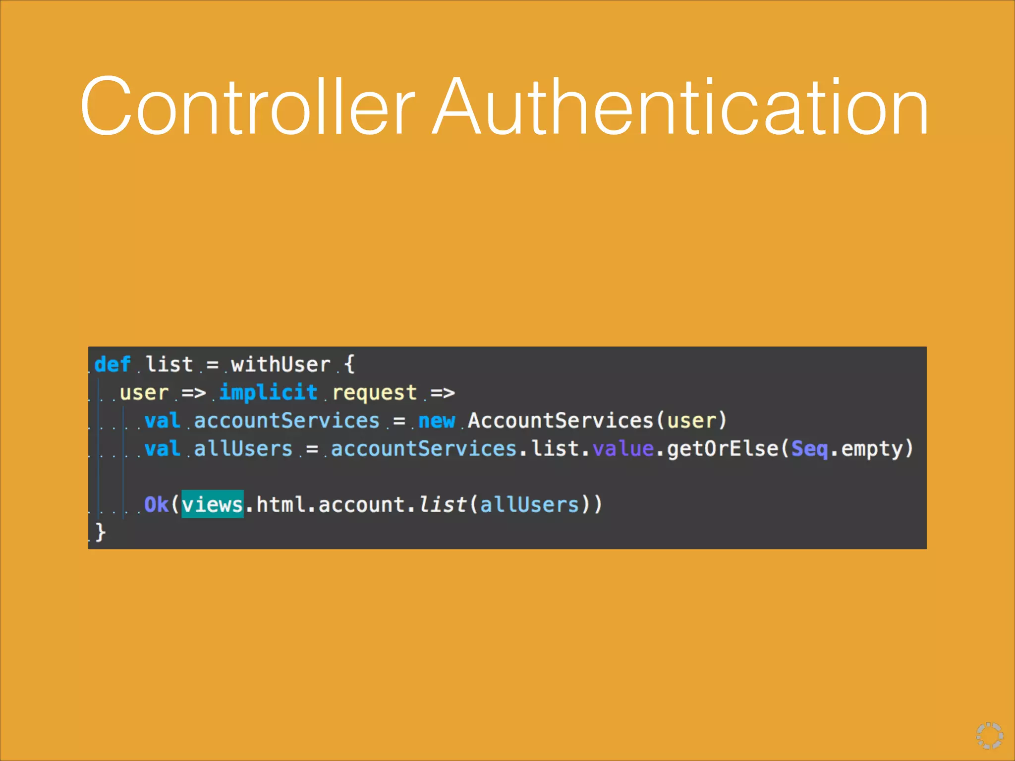 Controller Authentication
 
