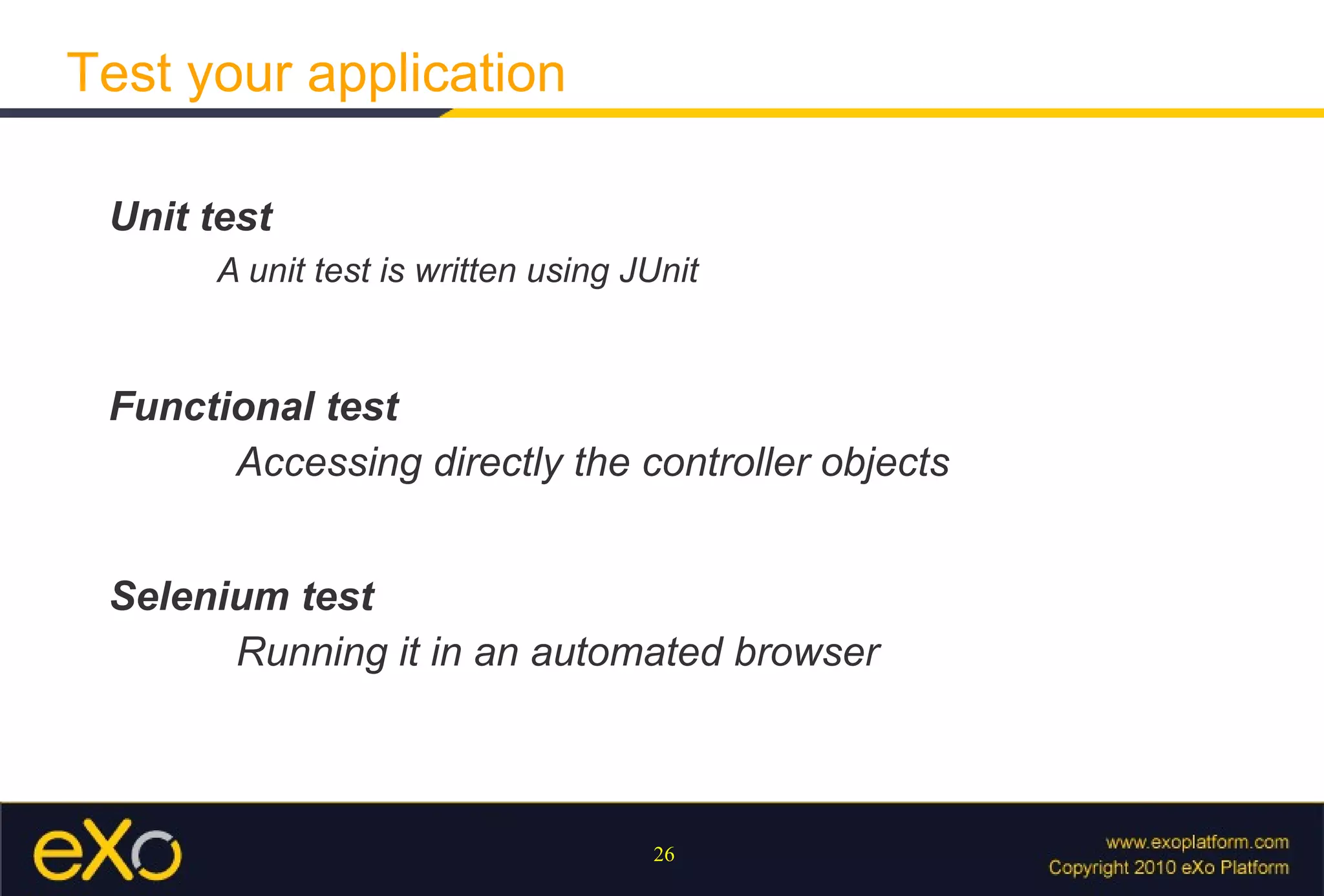 app/  -   the application’s core, split between models, controllers and views directories 
