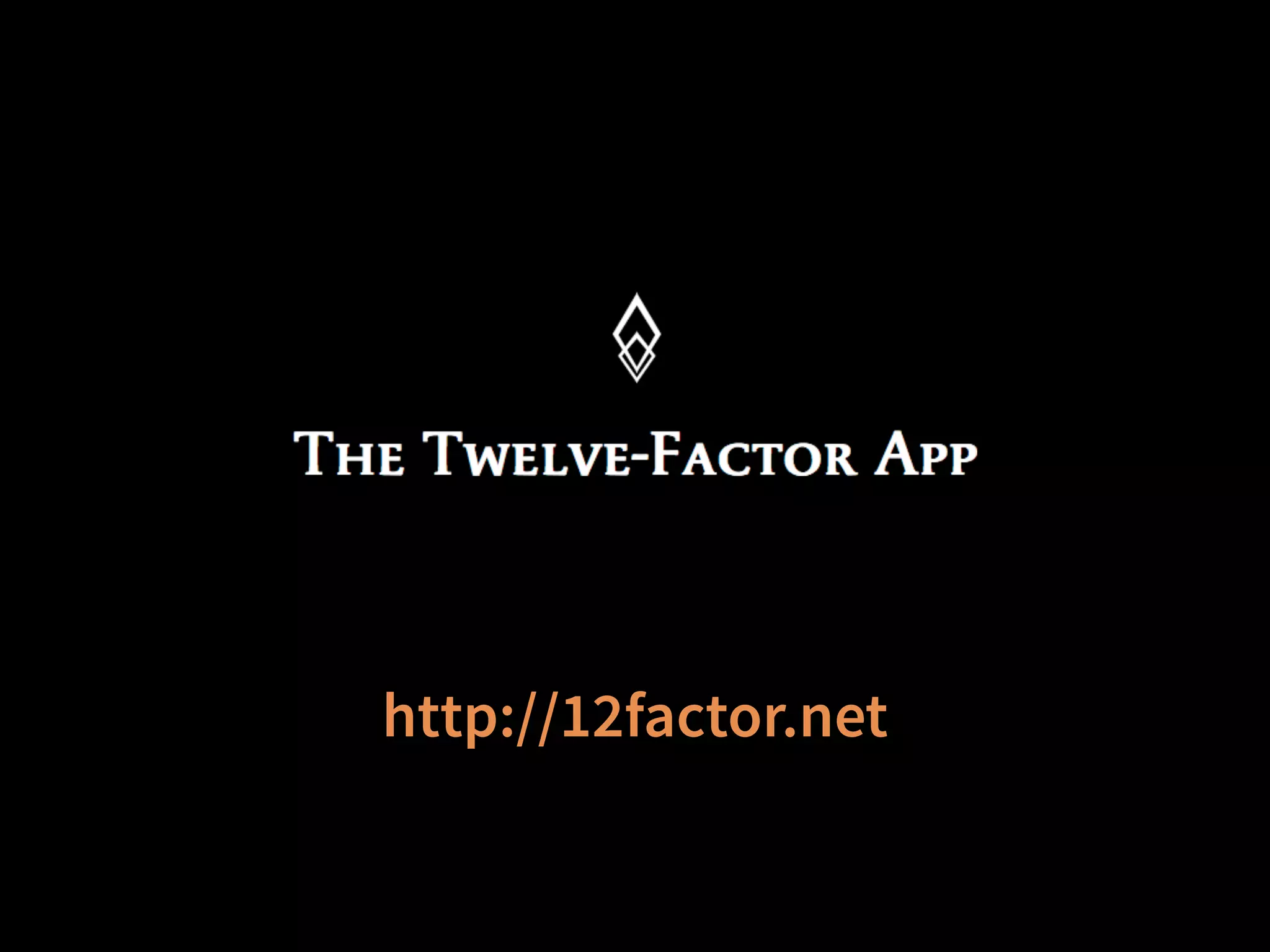 http://12factor.net 
 