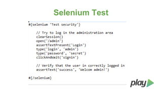 Selenium Test

 