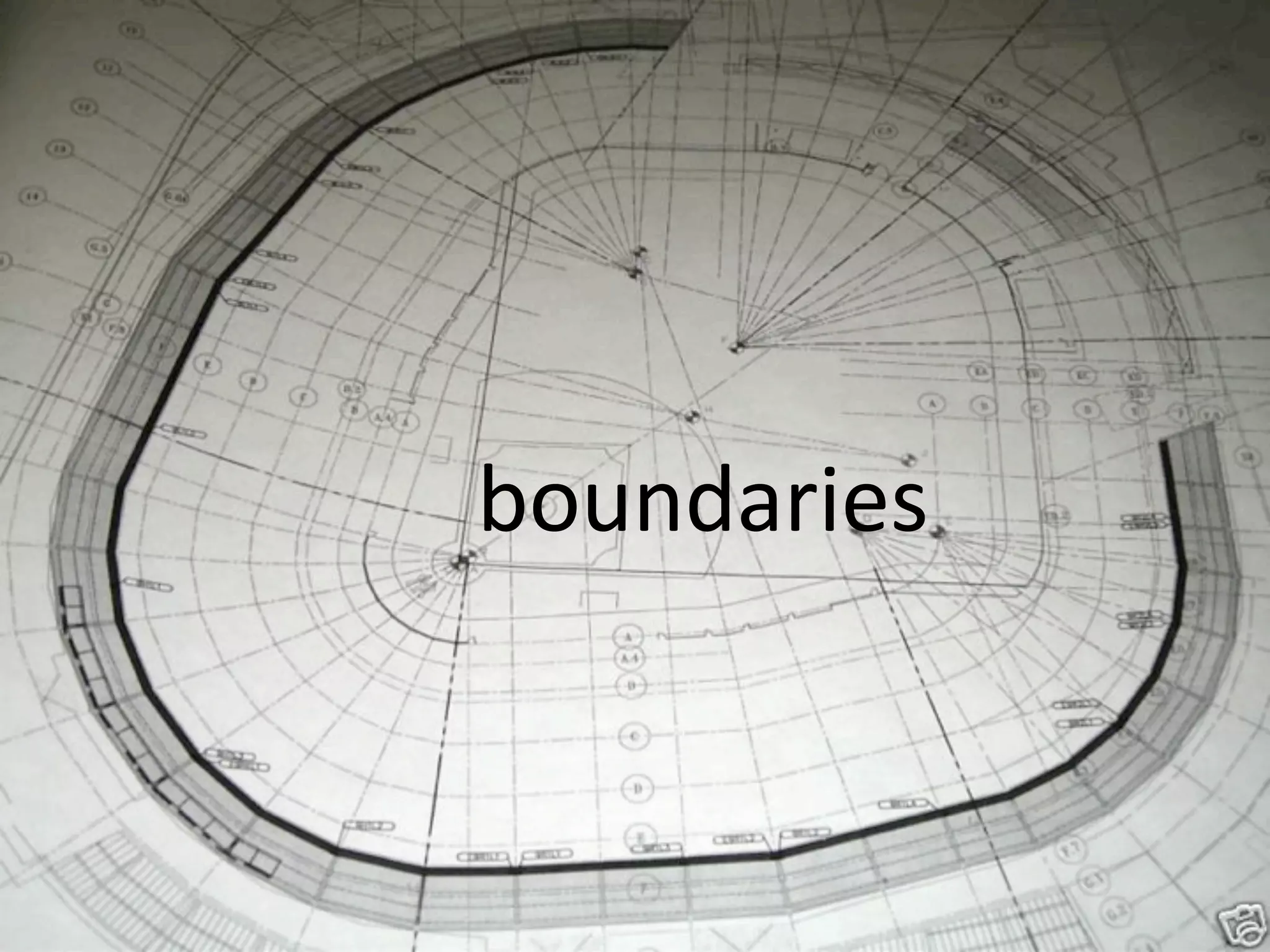 boundaries