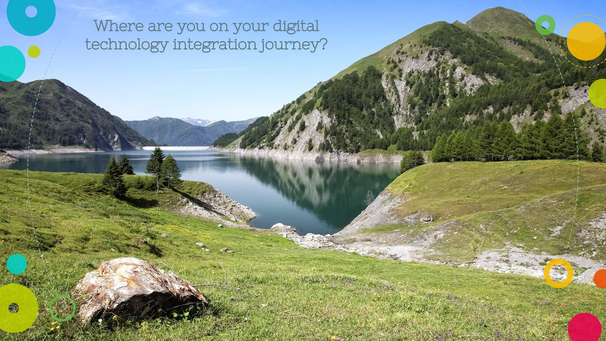 Where are you on your digital
technology integration journey?
 