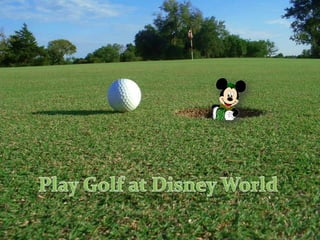 Play Golf at Disney World 