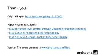 [1312.5602] Playing Atari with Deep Reinforcement Learning | PDF