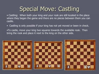 Castling Rook Side Playing chess | PPT
