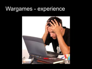 Wargames - experience
 