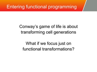 F# in Action: Playing Functional Conway's Game of Life | PPTX