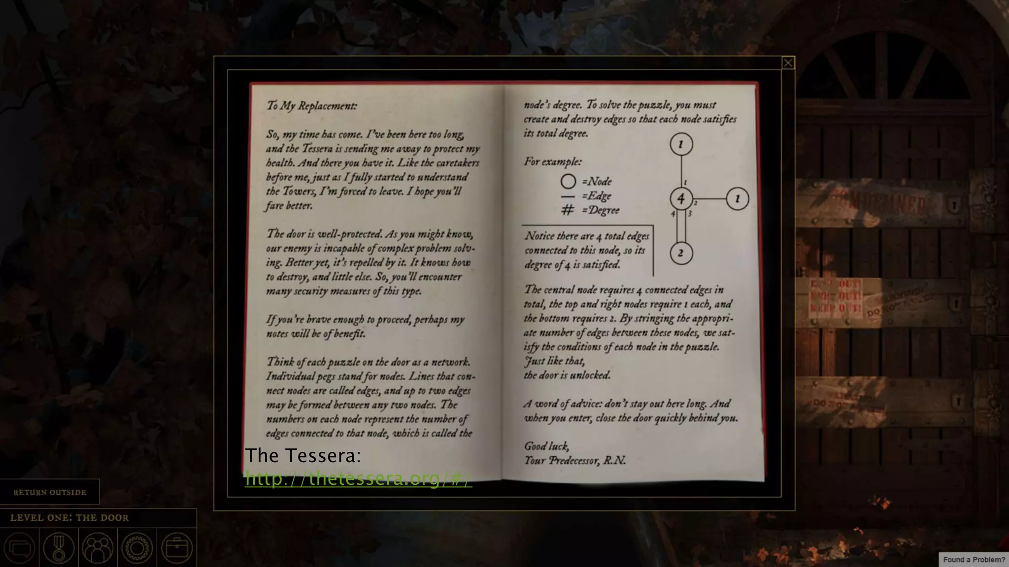 The Tessera:
http://thetessera.org/#/
 