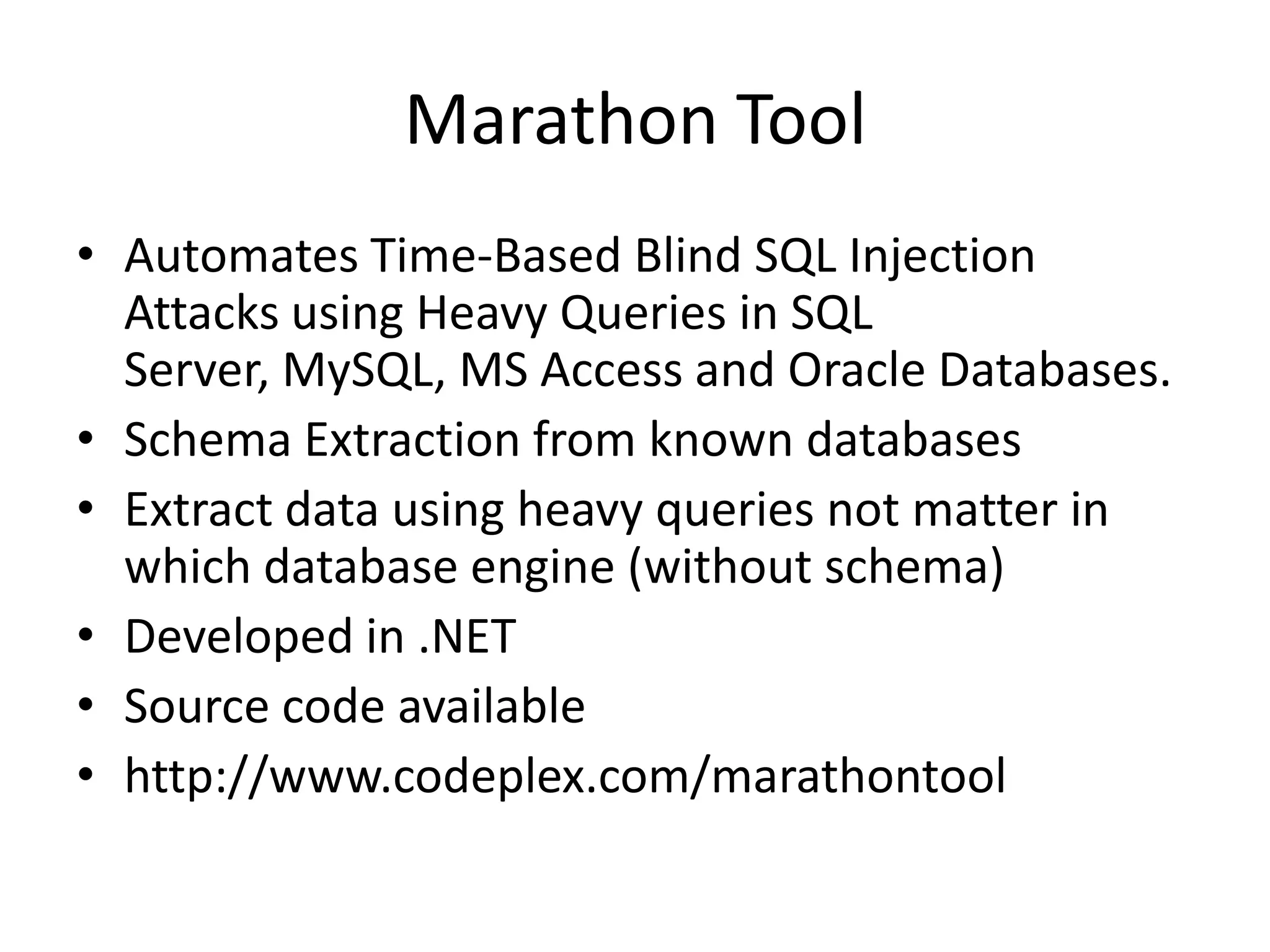 Ex 3: Access 2007Query Takes 1 second –&gt; False-Answer