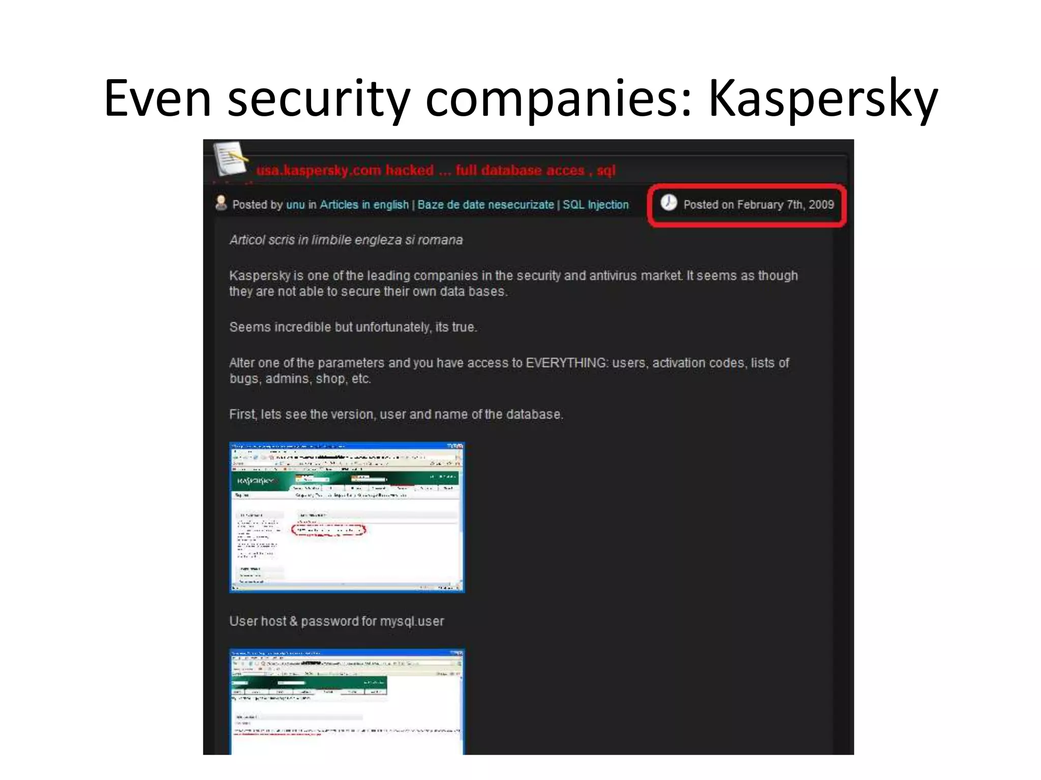 Evensecuritycompanies: Kaspersky