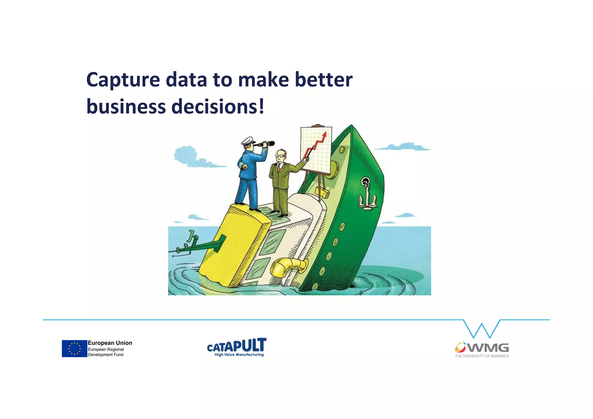 Capture data to make better
business decisions!
 