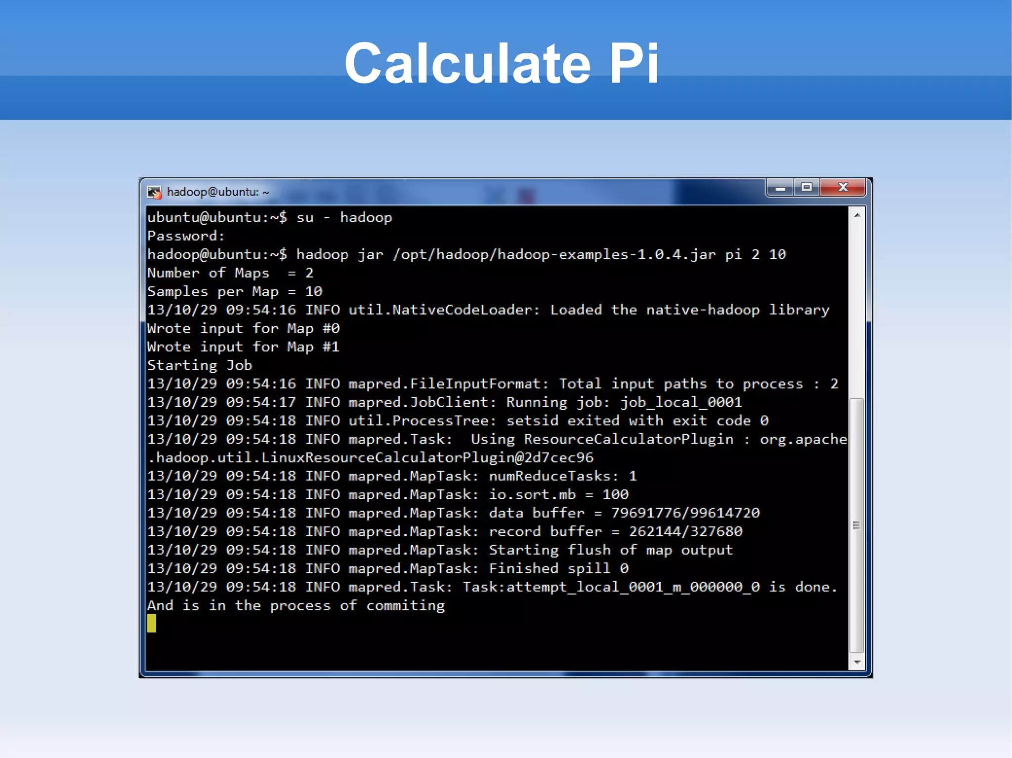 Calculate Pi

 