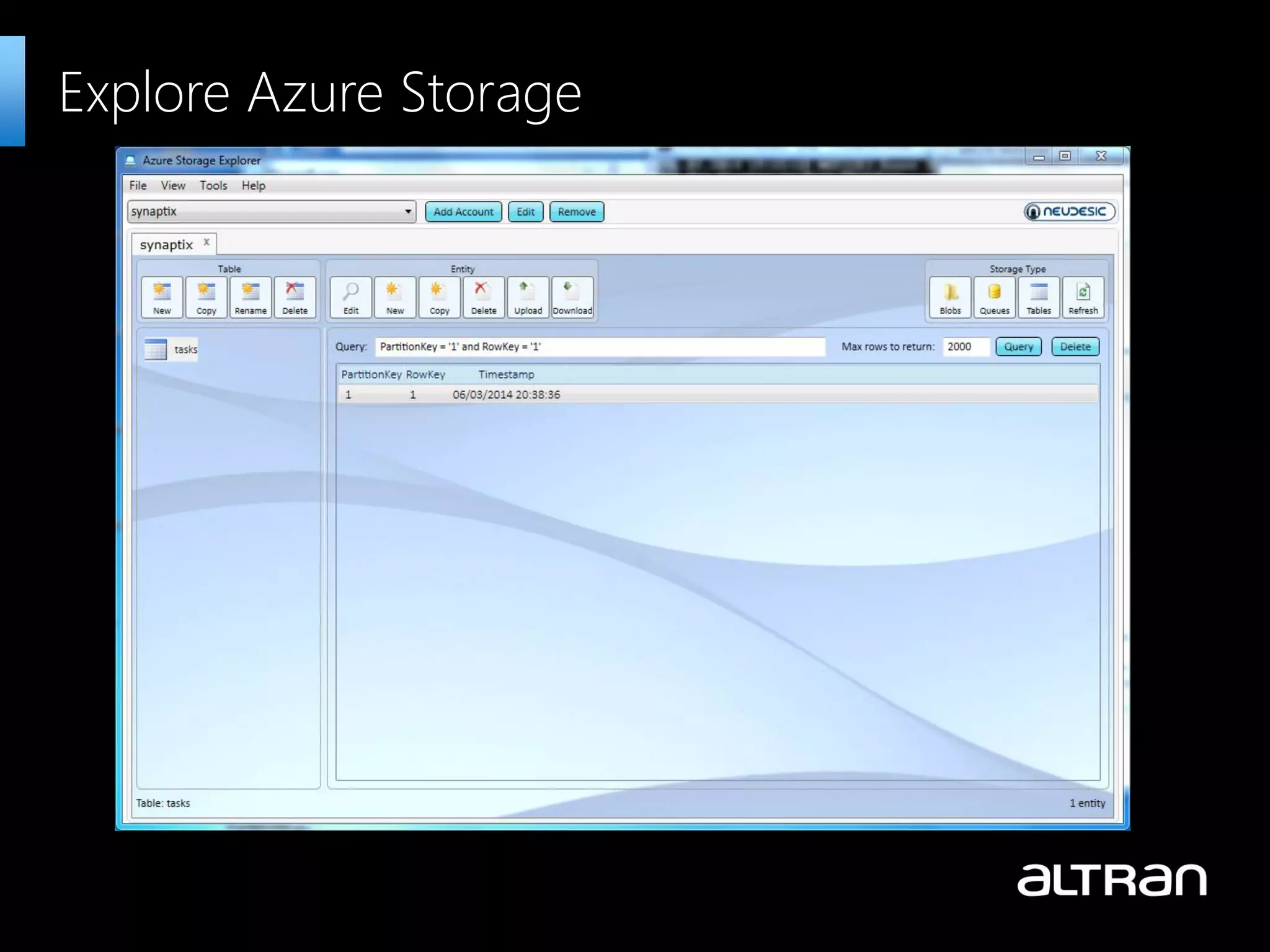 Explore Azure Storage 