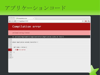 アプリケーションコード
 