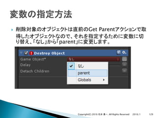 } Get Parent
parent
2016/1Copyright(C) 2016 . All Rights Reserved 129
 