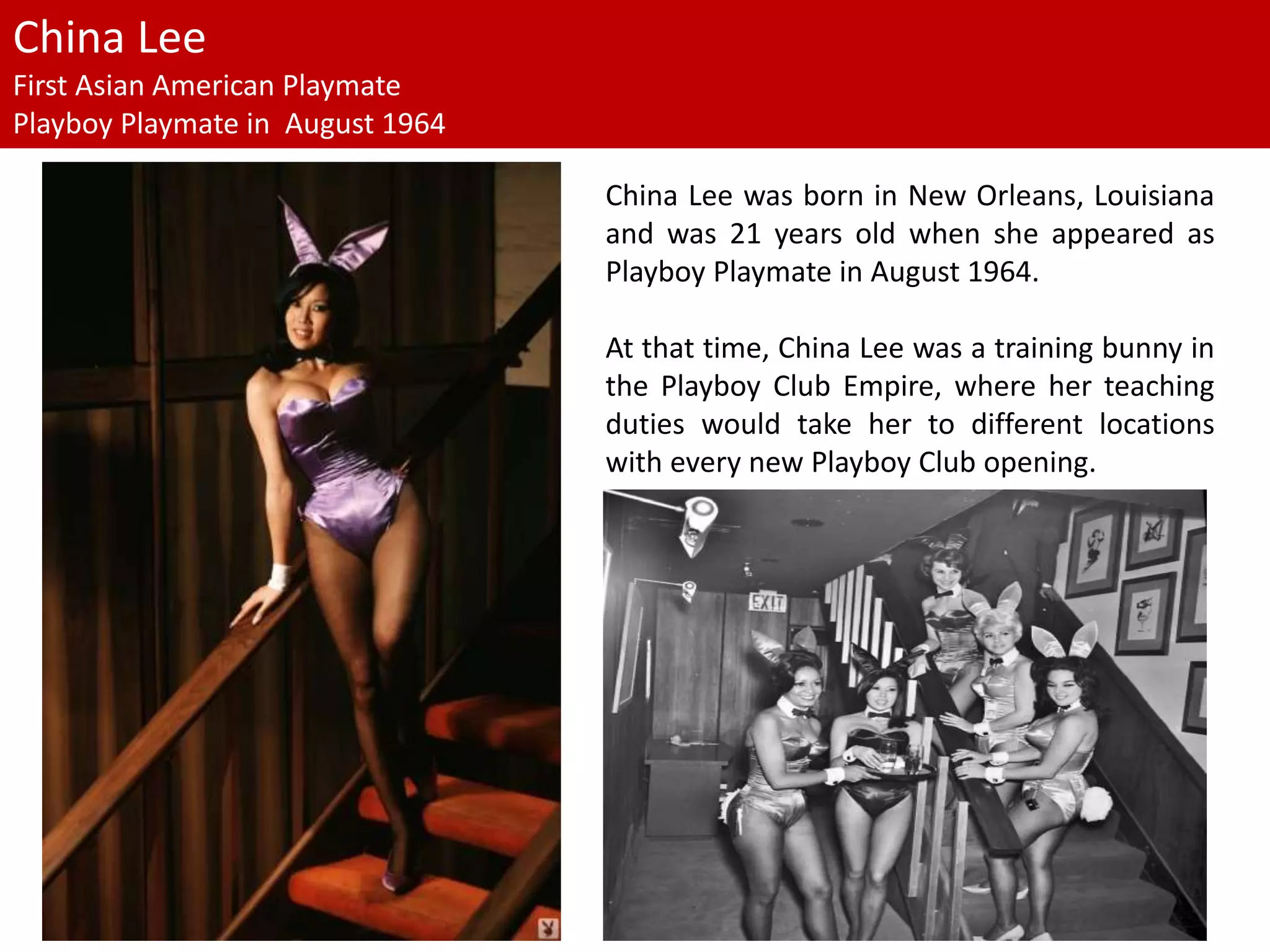 Four Playboy Playmates that made history PPTX Celebrity Families