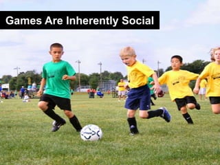 Games Are Inherently Social<br />