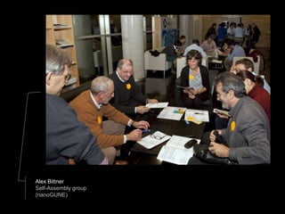 Alex Bittner
Self-Assembly group
(nanoGUNE)
 