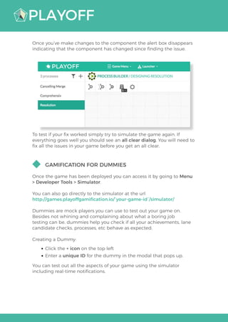 Playoff how to create a game | PDF