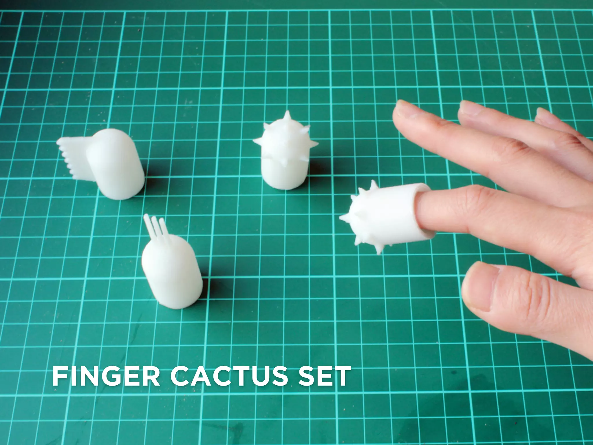 FINGER CACTUS SET
 
