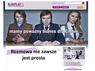 Rozmowa nie zawsze jest prosta