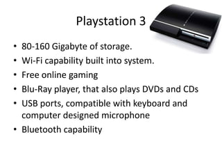 презентация playstation 3