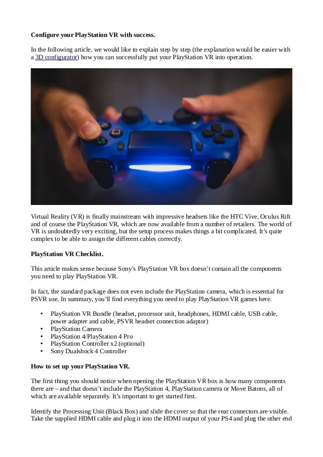 very ps4 vr