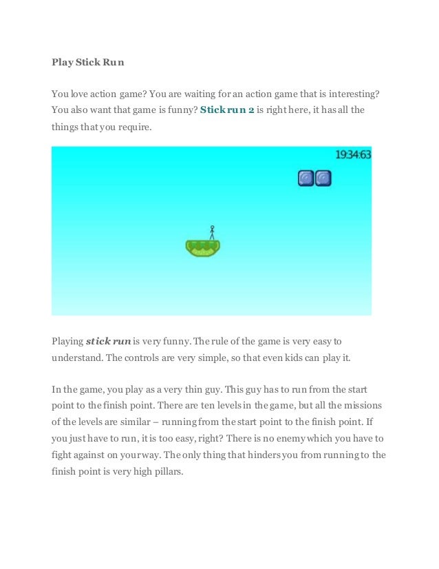 stick run 2