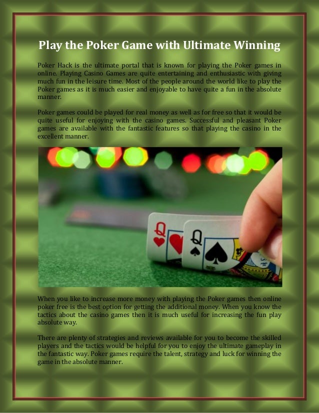 Games That Require Luck Games That Require Luck