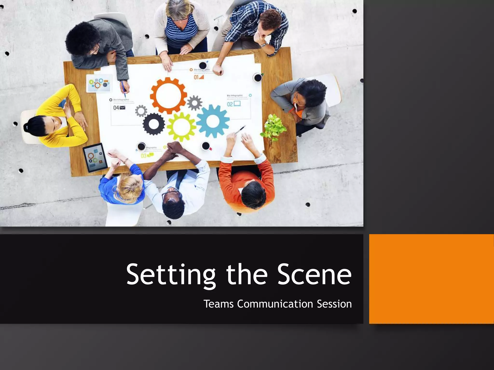 Setting the Scene
Teams Communication Session
 