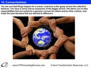 www.CTRConsultingServices.com Culture Transformation Resources, LLC
You are sure that things happen for a reason, and have...