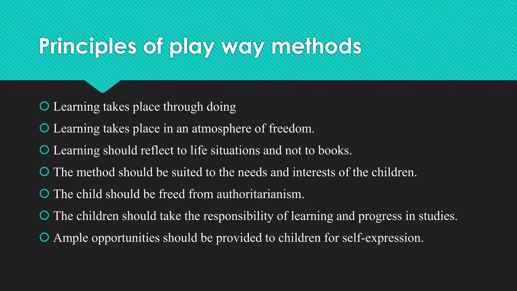 Play way Method | PDF