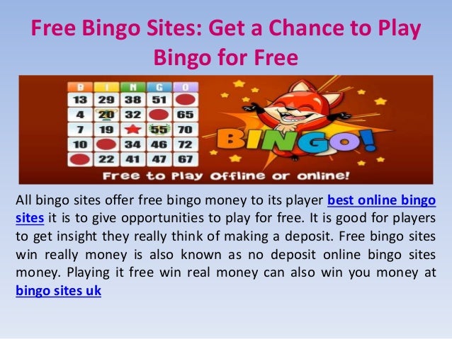 Free Bingo Sites No Deposit Win Real Money Free Bingo Sites No Deposit Win Real Money