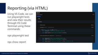 Research on Playwright for Test Automation | PPTX